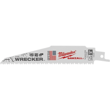 6" 7/11 TPI WRECKER™ SAWZALL™ Blade (5pcs)