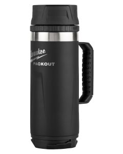 PACKOUT™ Black Insulated Mug with Sip Lid (18oz)