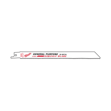 Thin Kerf General Purpose Cutting SAWZALL™ Blades