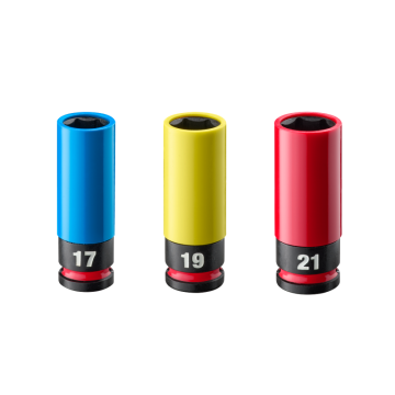 SHOCKWAVE Impact Duty 1/2" Drive Metric Lug Nut Wheel Socket