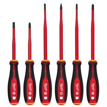 1000V Insulated Slim Tip Screwdriver Set (6pcs)