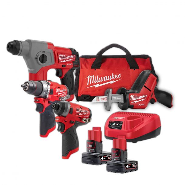 Milwaukee m12 combo sale set