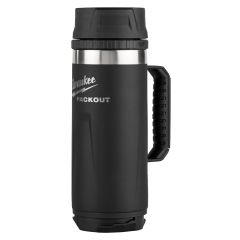 PACKOUT™ Black Insulated Mug with Sip Lid (18oz)