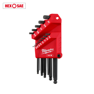 13-Key L-Style Ball End Hex Key Set - SAE