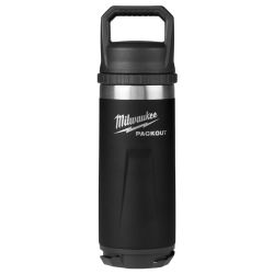 (8)PACKOUT 18OZ INSLD BOTTLE CL BLK