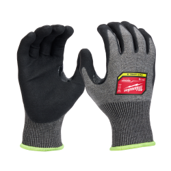 Cut Level 9 High-Dexterity Nitrile Dipped Gloves (Size: M)