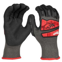 48-73-8153 Impact Cut Level 5 Nitrile Dipped Gloves (Size: XL)