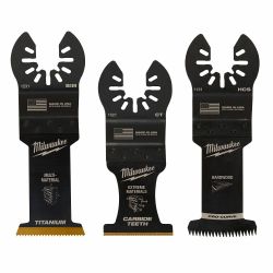 Milwaukee™ Open-Lok™ All Purpose Multi-Tool Blade Variety Pack (3pc)